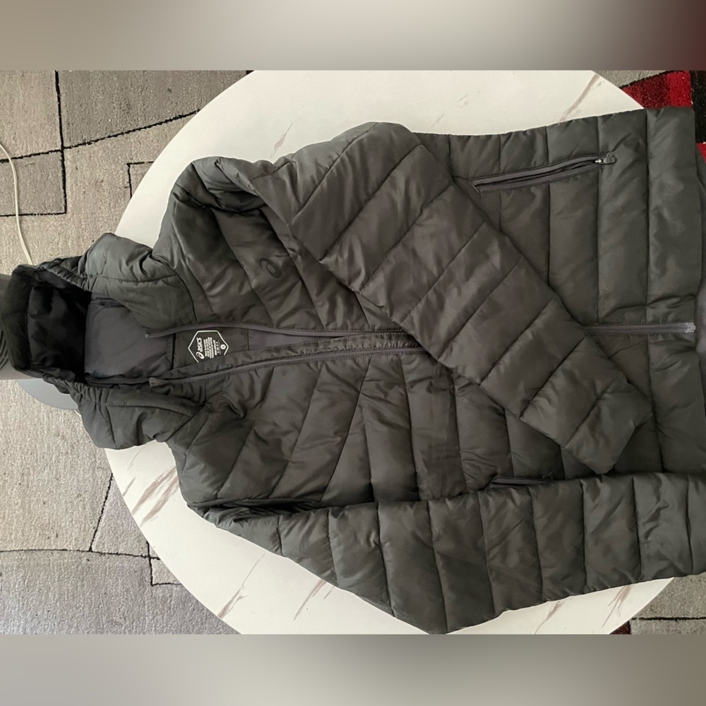 Asics Dark Gray Puffer Jacket